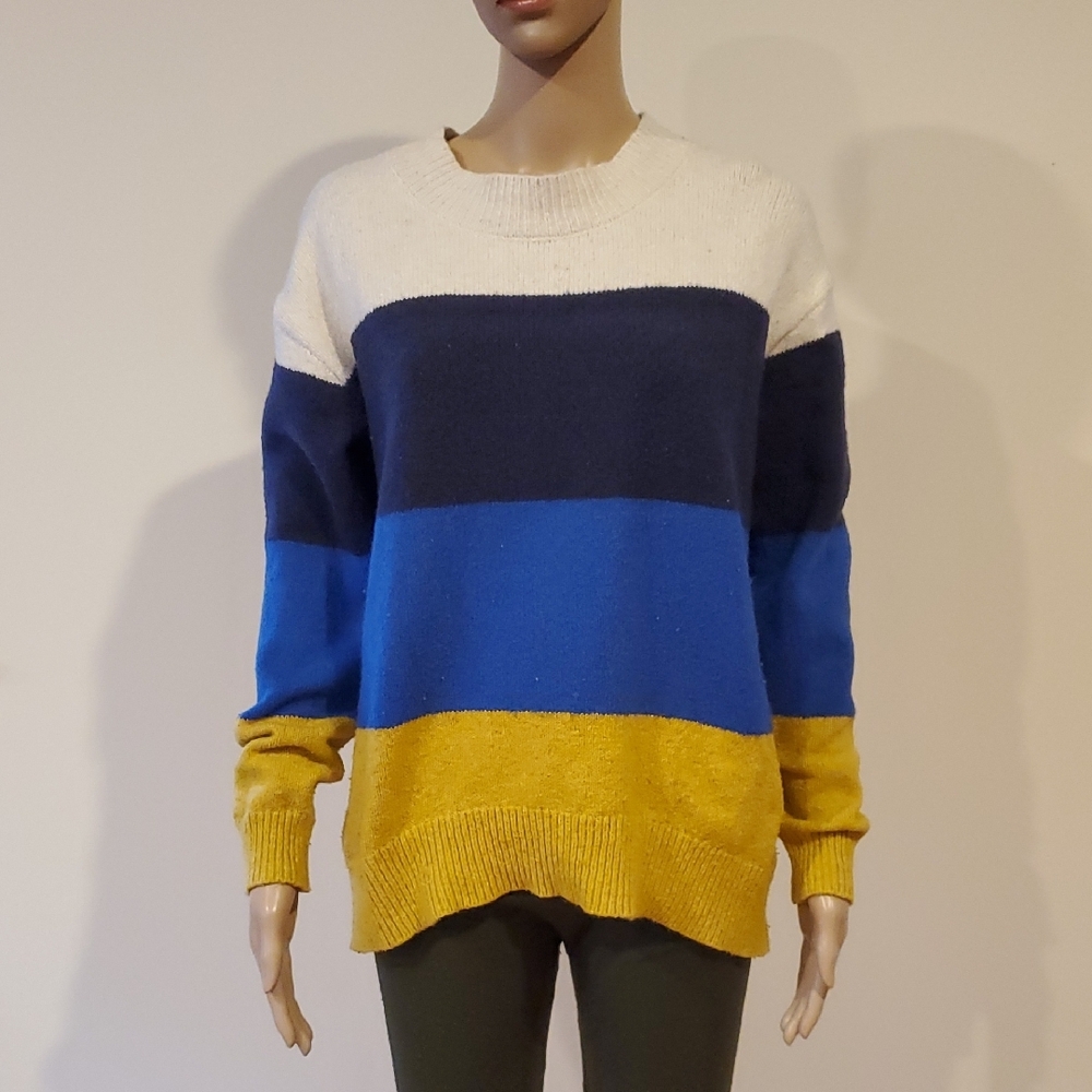 Old Navy Striped Knit Sweater